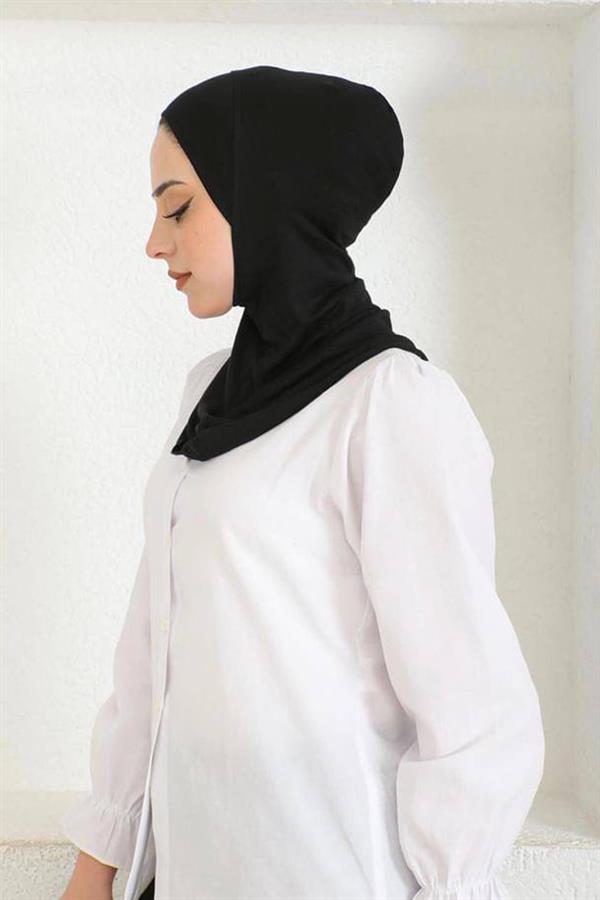 Sayra Shawl Yeni Nesil Boyunluklu Siyah Bone