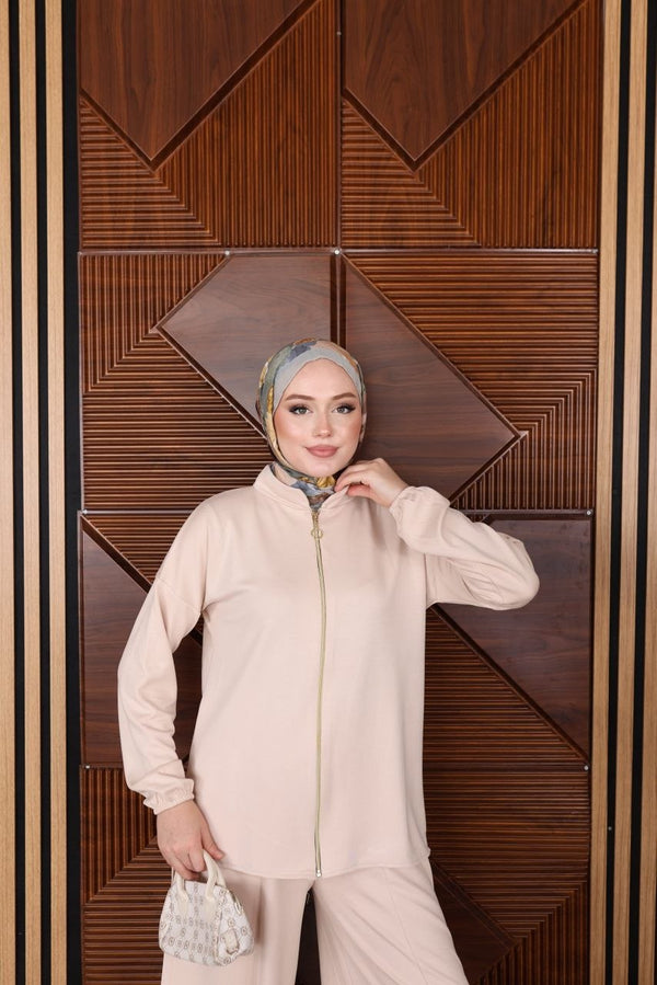 Lina Takım Kahvrengi