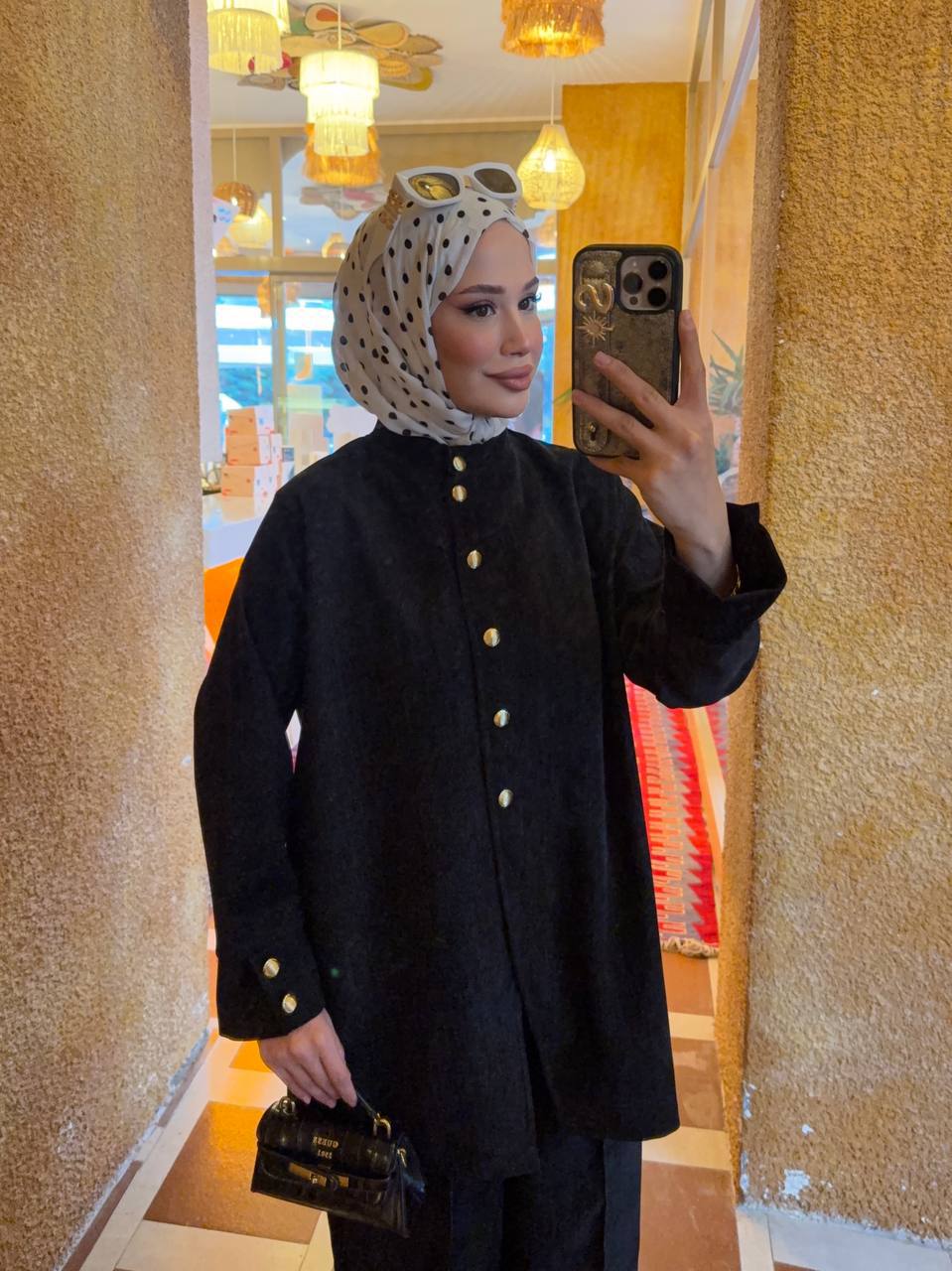 Beyza Premium Şonil Takım Siyah