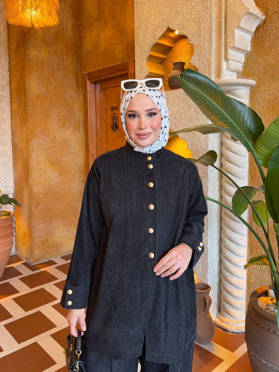 Beyza Premium Şonil Takım Siyah