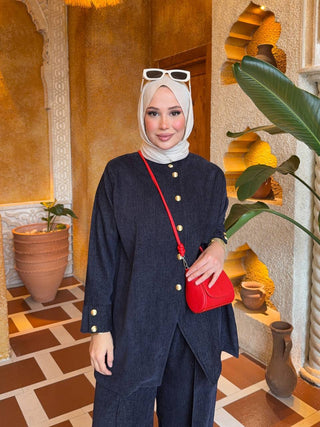 Beyza Premium Şonil Takım Lacivert