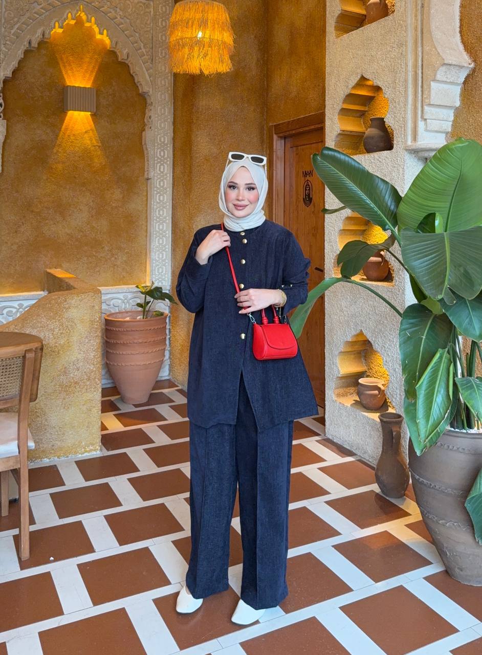 Beyza Premium Şonil Takım Lacivert