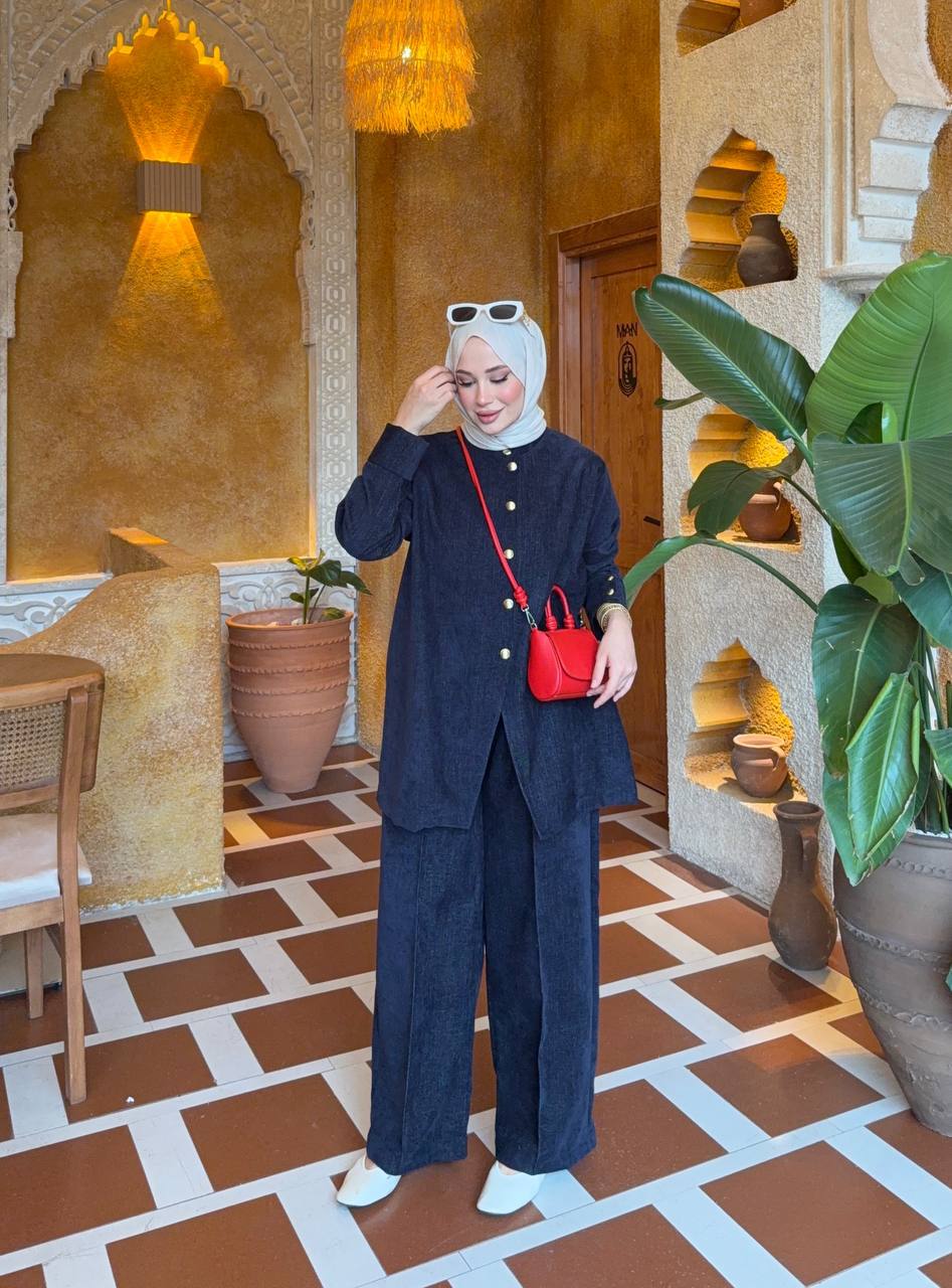 Beyza Premium Şonil Takım Lacivert