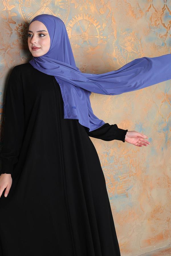 Sayra Shawl İndigo Hijab Şal