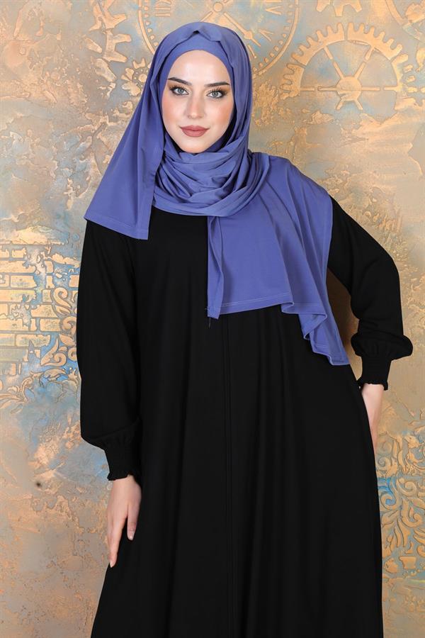 Sayra Shawl İndigo Hijab Şal