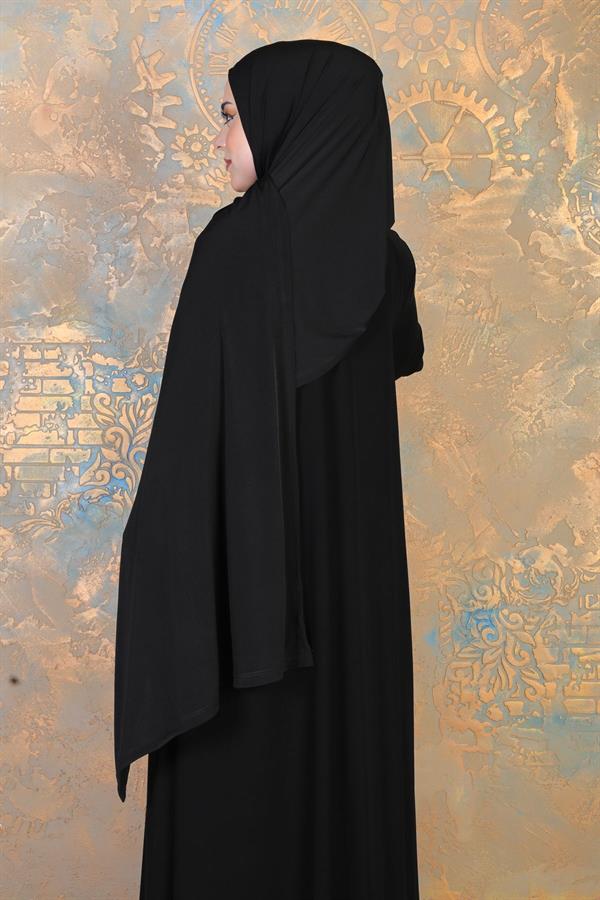 Sayra Shawl Siyah Hijab Şal