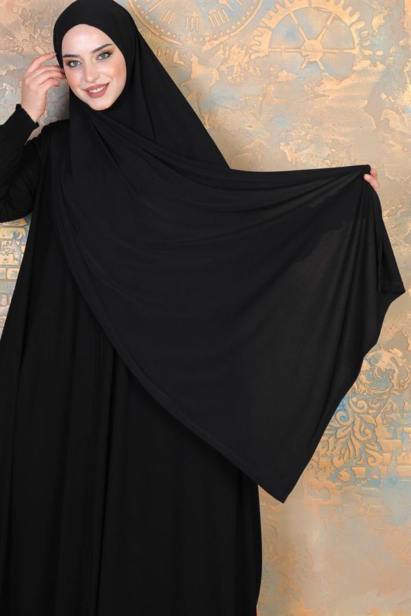 Sayra Shawl Siyah Hijab Şal