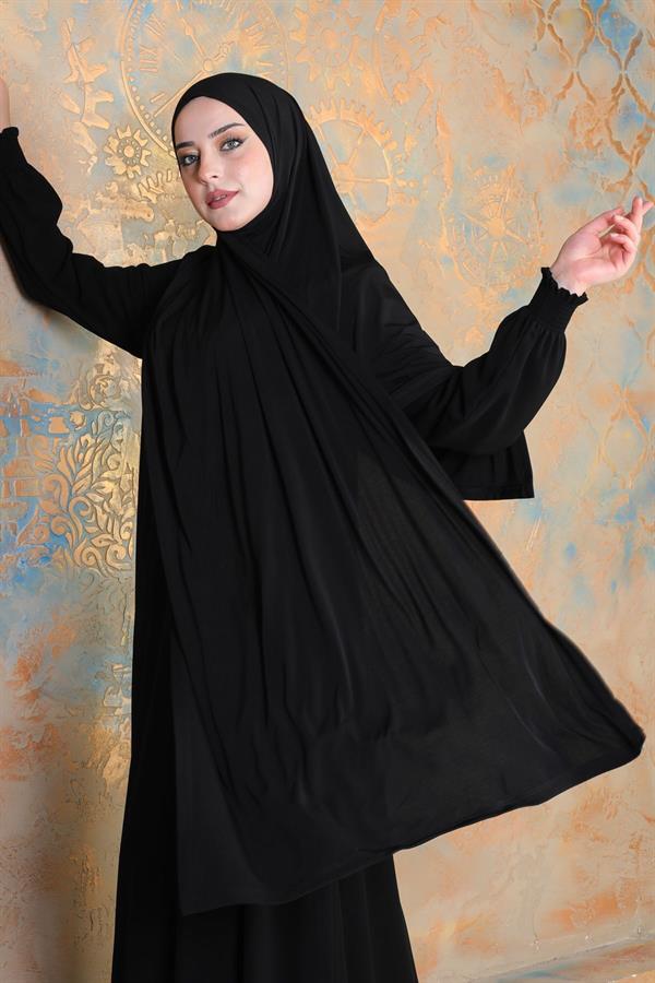 Sayra Shawl Siyah Hijab Şal