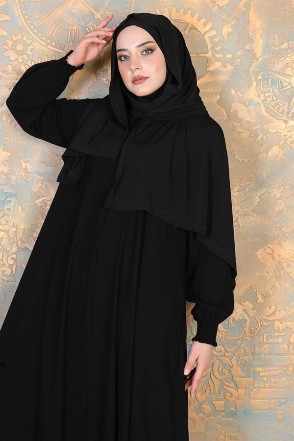 Sayra Shawl Siyah Hijab Şal