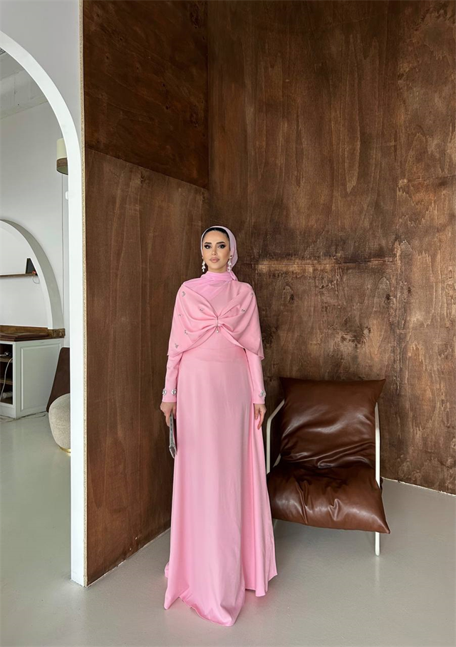 Leyla Abiye Pembe