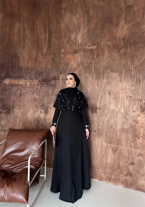 Leyla Abiye Siyah