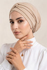 Sayra Shawl Kadın Bonetak Bej