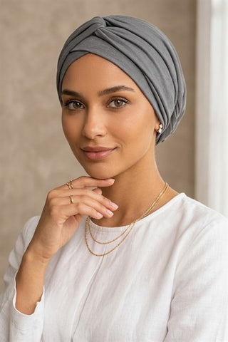 Sayra Shawl Kadın Bonetak Gri