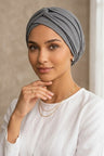 Sayra Shawl Kadın Bonetak Gri
