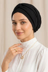 Sayra Shawl Kadın Bonetak Siyah