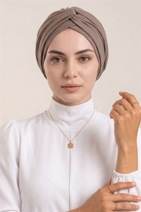 Sayra Shawl Kadın Bonetak Vizon