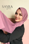 Sayra Shawl Kadın Gül Kurusu Hazır Şal SYR002