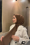 Sayra Shawl Kadın Karamel Sandy Kumaş Hazır Şal