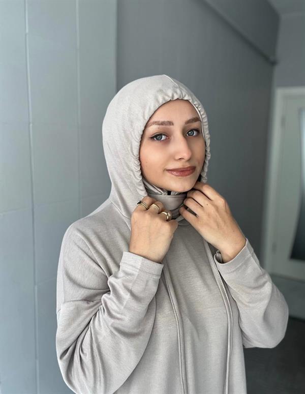 Sayra Shawl Krem Buğlem Takım