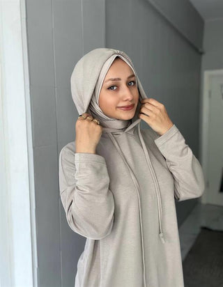 Sayra Shawl Krem Buğlem Takım