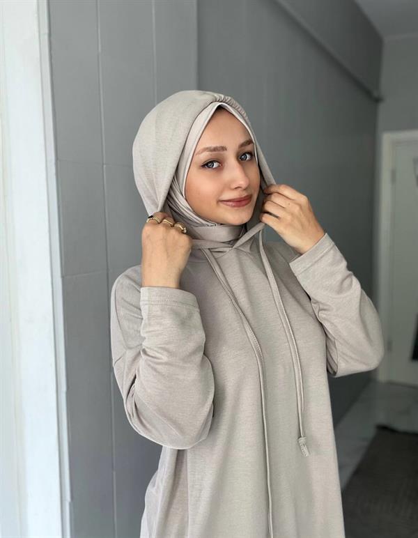 Sayra Shawl Krem Buğlem Takım