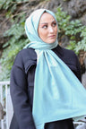 Sayra Shawl Kadın Mint Krep Şal