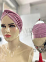 Sayra Shawl Kadın Taşlı Bone Pembe