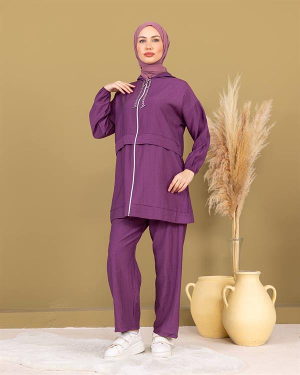 Sayra Shawl Kadın Pantolonlu Takım