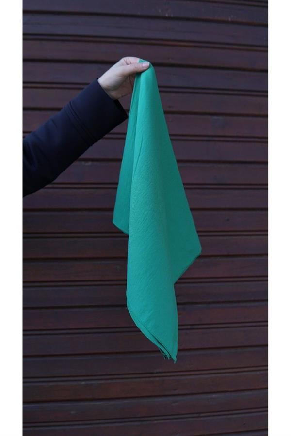 Sayra Shawl Kadın Yeşil Krep Şal